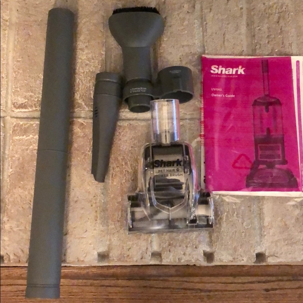 Shark vacuum UV440 attachments never used